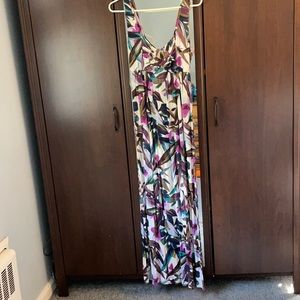 Floral maxi dress
